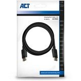 ACT Connectivity 3 meter DisplayPort kabel male - male Zwart