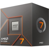 AMD Ryzen 7 8700F, 4,1 GHz (5,0 GHz Turbo Boost) socket AM5 processor Unlocked, Wraith Stealth, Boxed