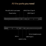 ASUS ProArt PX13 HN7306EA-LX004X 13.3"  Copilot+ 2-in-1 laptop Zwart | Ryzen AI Max+ 395 | Radeon 8060S | 64 GB | 1 TB SSD | Touch