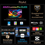 ASUS ProArt PX13 HN7306EA-LX004X 13.3"  Copilot+ 2-in-1 laptop Zwart | Ryzen AI Max+ 395 | Radeon 8060S | 64 GB | 1 TB SSD | Touch