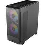 Antec NX416L midi tower behuizing Zwart | 1x USB-A | 1x USB-C | Window