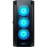 Chieftec APEX midi tower behuizing Zwart | 2x USB-A | 1x USB-C | RGB | Tempered Glass