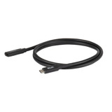 Club 3D USB-C 40 Gbps verlengkabel Zwart, 1 meter, 8K 60Hz, PD 240 Watt