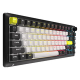 Corsair MAKR PRO 75 Hall Effect DIY-toetsenbord Zwart, US lay-out (QWERTY), Corsair MGX Hyperdrive, 75%, 75%, RGB, 8K