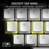 Corsair MAKR PRO 75 Hall Effect DIY-toetsenbord Zwart, US lay-out (QWERTY), Corsair MGX Hyperdrive, 75%, 75%, RGB, 8K