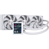 Corsair NAUTILUS II 360 RS LCD-vloeistofkoeler voor CPU waterkoeling Wit