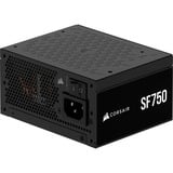 Corsair SF750 modulaire 750 watt voeding  Zwart, 1x 12V-2x6, 2x PCIe