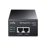 Cudy 30W Gigabit PoE+/PoE Injector poe-injector Zwart, POE200