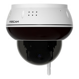 Foscam D8T, 4K/8MP vandalismebestendige WiFi PT buitencamera Wit