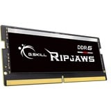 G.Skill 16 GB DDR5-5600 laptopgeheugen Zwart, F5-5600S4040A16GX1-RS, Ripjaws, XMP