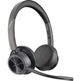 HP Poly Voyager 4320-M - Teams Certified on-ear headset Incl. BT700 dongle + oplaadstatief