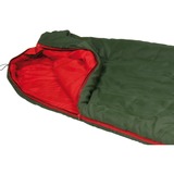 High Peak Pak 1000 ECO slaapzak Donkergroen/rood