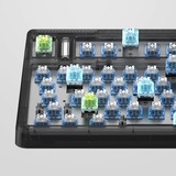 Iqunix OG80 Dark Side Wireless Mechanical Keyboard, gaming toetsenbord Zwart, US lay-out, IQUNIX Moonstone Turbo, RGB leds, 80% (TKL), Hot-swappable, PBT, 2.4GHz | Bluetooth 5.1 | USB-C