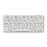 Keychron B3 Pro-K8, toetsenbord Wit, US lay-out, Scissor switches, 75%, ABS keycaps, 2.4 GHz / Bluetooth / USB