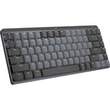 Logitech MX Mechanical Mini voor Mac toetsenbord Donkergrijs, US-International lay-out (QWERTY), Cherry MX-Technologie, 80% (TKL)	