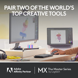 Logitech MX Mechanical Mini voor Mac toetsenbord Donkergrijs, US-International lay-out (QWERTY), Cherry MX-Technologie, 80% (TKL)	