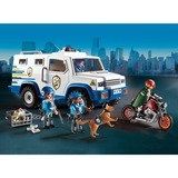 PLAYMOBIL Action Heroes - Geldtransporteur Constructiespeelgoed 71597