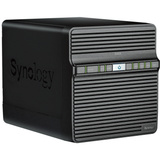 Synology Synology DS423 incl. 4x Seagate IronWolf 4 TB harde schijf nas Zwart, 2x RJ-45, 2x USB-A 3.2 (5 Gbit/s)