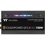 Thermaltake Toughpower GF3 ARGB Gen 5 EU modulaire 750 watt voeding  Zwart, 4x PCIe