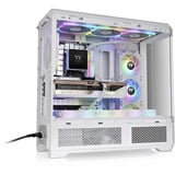 Thermaltake View 600 TG Snow big tower behuizing Wit | 2x USB-A | 1x USB-C | Tempered Glass