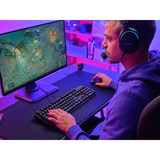 Trust GXT 871 Zora Mechanisch gamingtoetsenbord, gaming toetsenbord Zwart, US lay-out, Huano Red
