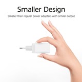ACT Connectivity USB-C & USB-A lader 20W met Power Delivery PPS, Quick Charge, GaNFast oplader Wit