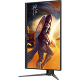 AOC 24G4HA 23.8" gaming monitor Zwart/rood, 200 Hz, HDMI, DisplayPort, Audio