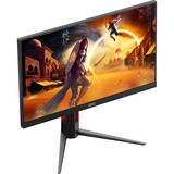 AOC 24G4HA 23.8" gaming monitor Zwart/rood, 200 Hz, HDMI, DisplayPort, Audio