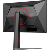 AOC 24G4HA 23.8" gaming monitor Zwart/rood, 200 Hz, HDMI, DisplayPort, Audio