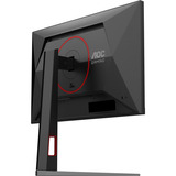 AOC 24G4HA 23.8" gaming monitor Zwart/rood, 200 Hz, HDMI, DisplayPort, Audio