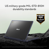 ASUS Chromebook CR11 Flip CR1104FTA-NS0116 11.6"  2-in-1 laptop Grijs | N100 | Intel Graphics | 4 GB | 32 GB eMMC | Touch