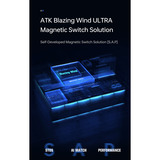 ATK 68 RX eSports Hall Effect Keyboard Zwart, US lay-out (QWERTY), 65%