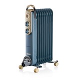 Ariete Vintage blauwe olieradiator 9-elementen Blauw, 2000 Watt, 3 standen