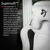 Arozzi Vernazza Supersoft Fabric - Anthracite gamestoel Antraciet