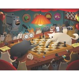 Asmodee Exploding Kittens - Cats playing chess Puzzel 1000 stukjes