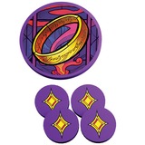 Asmodee The Lord of the Rings: Fellowship of the Ring: Trick-Taking Game Kaartspel Engels, 1 - 4 spelers, 20 minuten, Vanaf 10 jaar