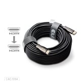 Club 3D Actieve optische HDMI kabel Zwart, 100 meter