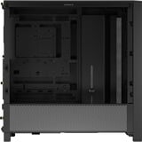 Corsair FRAME 4000D + iCUE LINK LX120 RGB Triple Pack bundel midi tower behuizing Zwart | 2x USB-A | 1x USB-C | Tempered Glass