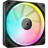 Corsair FRAME 4000D + iCUE LINK LX120 RGB Triple Pack bundel midi tower behuizing Zwart | 2x USB-A | 1x USB-C | Tempered Glass