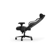 DXRacer CRAFT L Black & White EPU Leather gamestoel Zwart/wit
