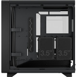 Fractal Design Summit Ambience Blackout TG midi tower behuizing Zwart | 2x USB-A | 1x USB-C | RGB | Tempered Glass