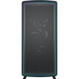 Fractal Design Summit Ambience Blackout TG midi tower behuizing Zwart | 2x USB-A | 1x USB-C | RGB | Tempered Glass