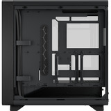 Fractal Design Summit Ambience Blackout TG midi tower behuizing Zwart | 2x USB-A | 1x USB-C | RGB | Tempered Glass
