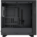 Fractal Design Summit Ambience Blackout TG midi tower behuizing Zwart | 2x USB-A | 1x USB-C | RGB | Tempered Glass