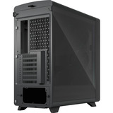Fractal Design Summit Ambience Blackout TG midi tower behuizing Zwart | 2x USB-A | 1x USB-C | RGB | Tempered Glass