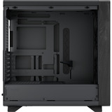 Fractal Design Summit Ambience Blackout TG midi tower behuizing Zwart | 2x USB-A | 1x USB-C | RGB | Tempered Glass