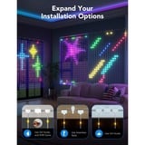 Govee Curtain Lights sfeerverlichting 2,4GHz-wifi + Bluetooth