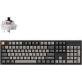 Keychron C2 Pro-H3, toetsenbord Zwart, US lay-out, Keychron K Pro Brown, RGB leds, Double-shot PBT, hot swap