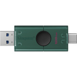 Kingston DataTraveler Duo 128 GB usb-stick Groen/zwart, DTDEG2/128GB