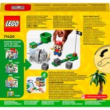 LEGO Super Mario - Uitbreidingsset: Rambi de neushoorn Constructiespeelgoed 71420
